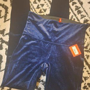 Spanx velvet leggings
